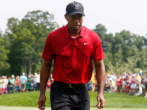 Tiger Woods đánh số gậy tệ nhất sự nghiệp