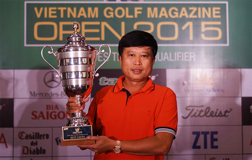 Golf thủ Nguyễn Văn Sơn vô địch giải VGM Open 2015